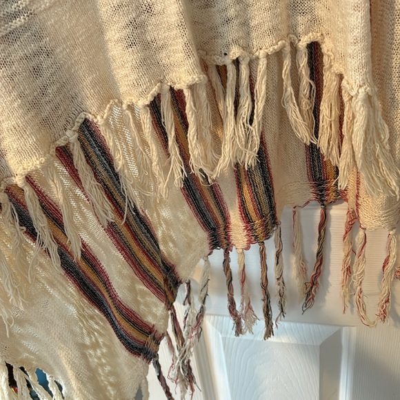 Fringed cardigan sz M - Picture 3 of 4